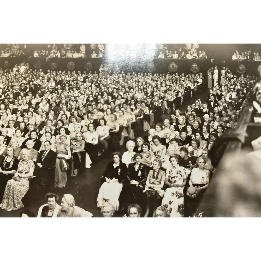 1950 DAR Constitution Hall Panoramic Photo DAR Continental Congres Washington DC